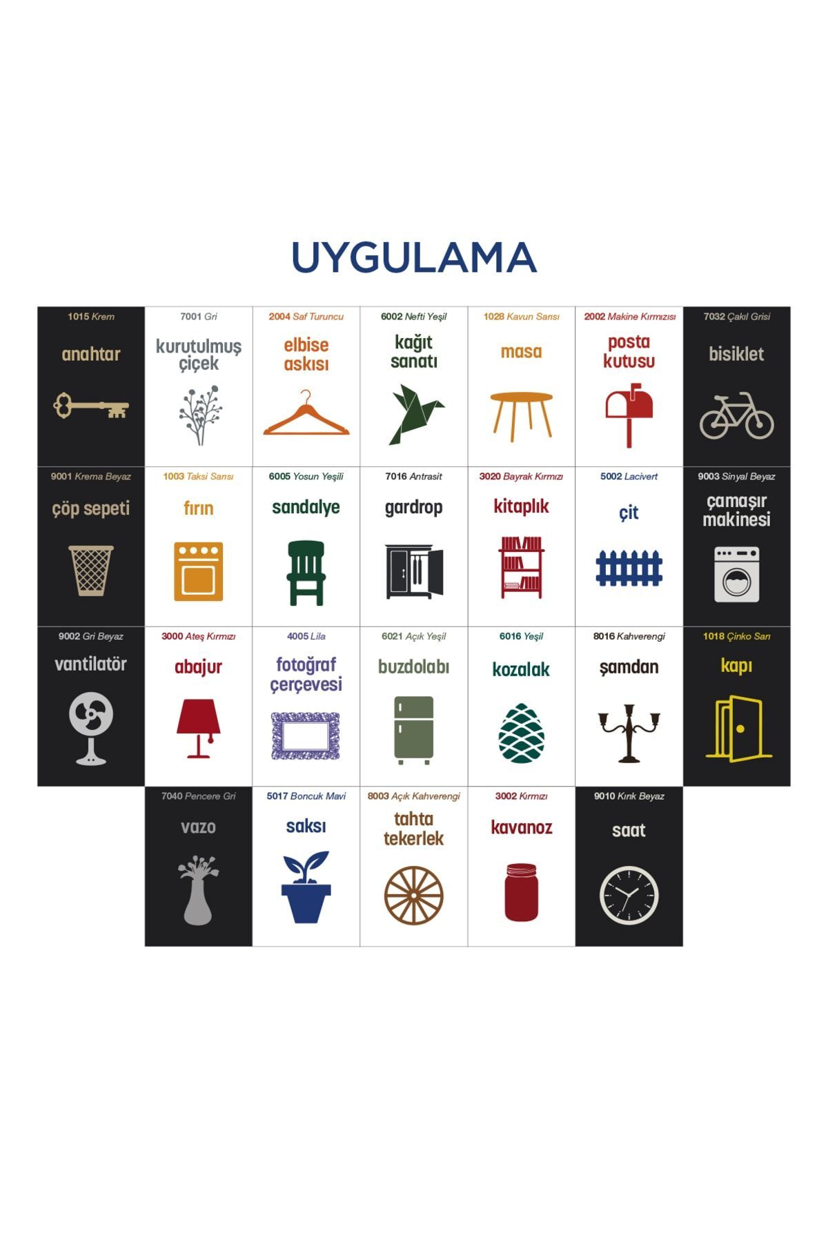 Akrilik Lacivert Sprey Boya 400ml - Ral 5002