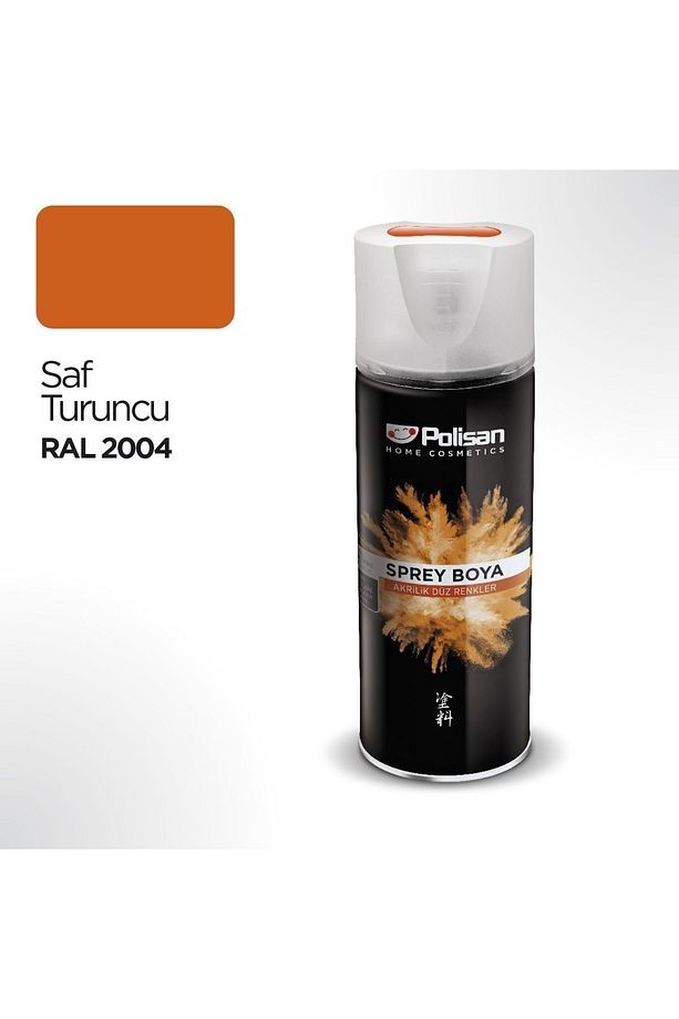 Akrilik Turuncu Sprey Boya 400 ml - RAL 2004