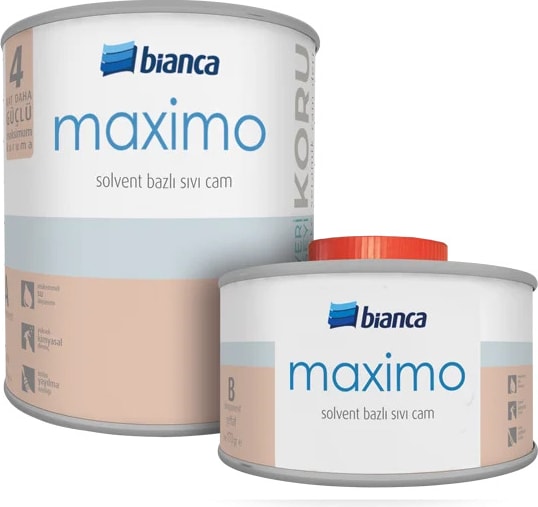 Maximo Sıvı Cam Solvent Bazlı 500ML