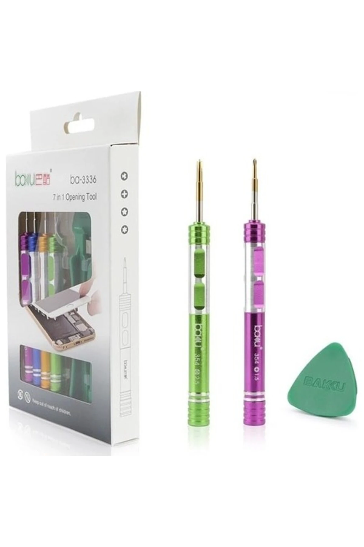 Cep Telefonu Tamir Tornavida Seti 7 Parça Baku BA-3336