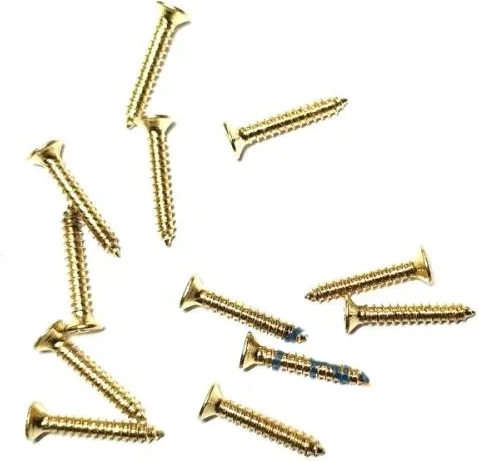 Klips, Menteşe, Ayak, Ağaç, Sunta Vidası 2,2X13 mm - Sarı 1000 Adet