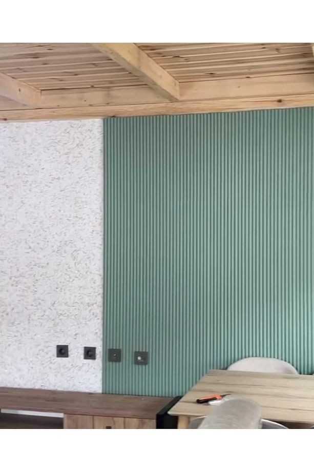 Antalya Yıldız Duvar Lambri Profili Lb 2200 Makaron Yeşil Kargo Bedava
