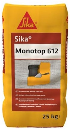 Sika MonoTop-612-R4 Sınıfı Polimer Modifiye Tamir Harcı 25 kg