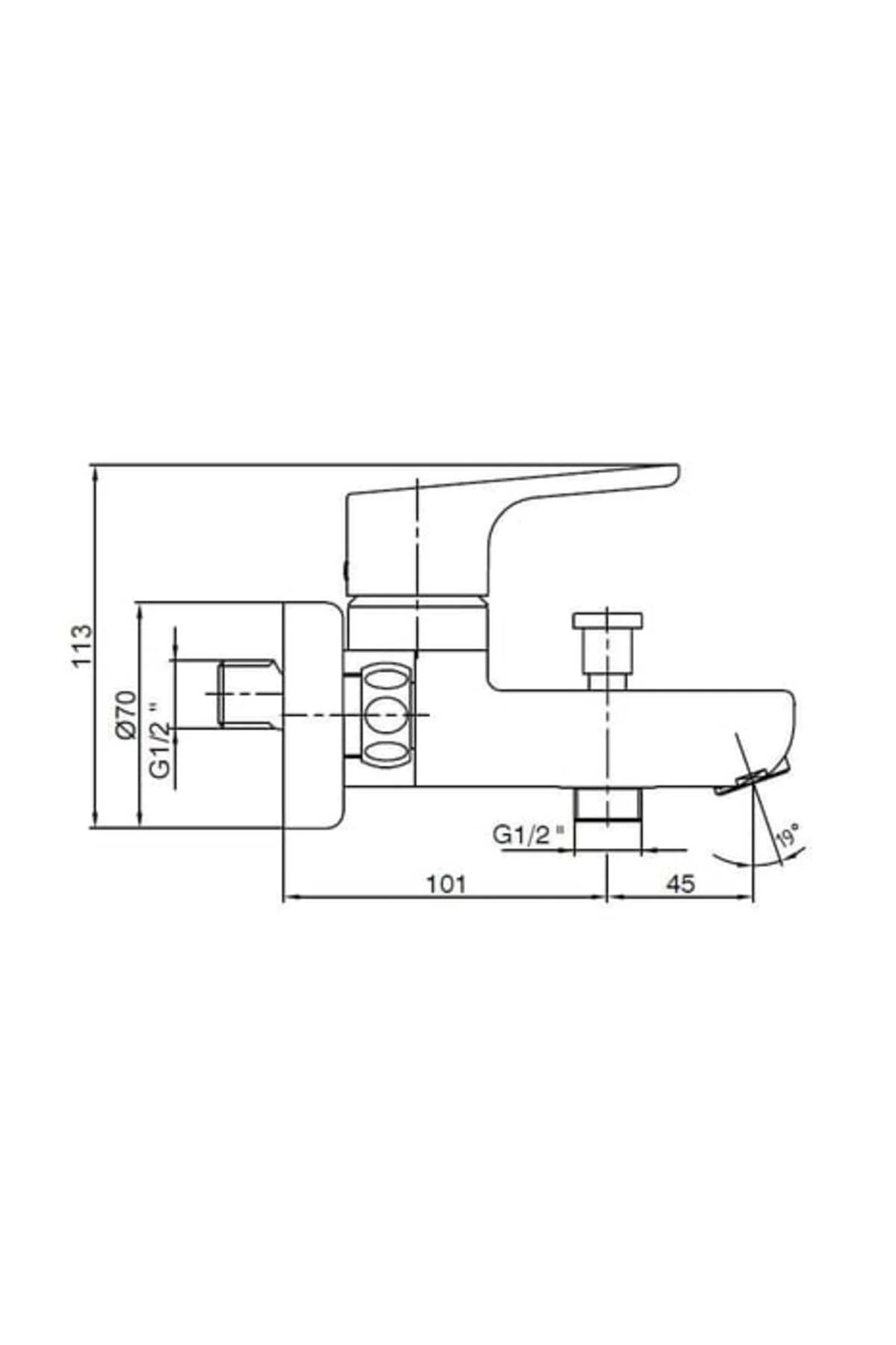 Luna Banyo Bataryası + ECA Logica Sürgülü Duş Seti Üst Takımı