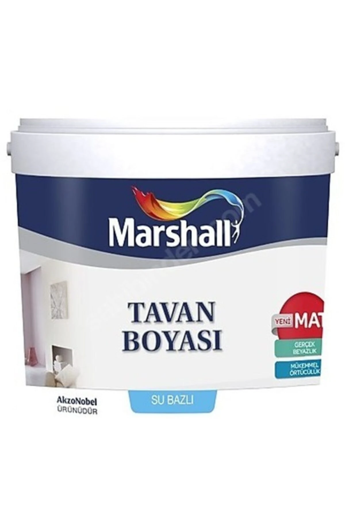 Antibakteriyel Hijyen İç Cephe Boyası 2,5 lt Ve Tavan Boyası 3,5 kg Ve Boyama Seti