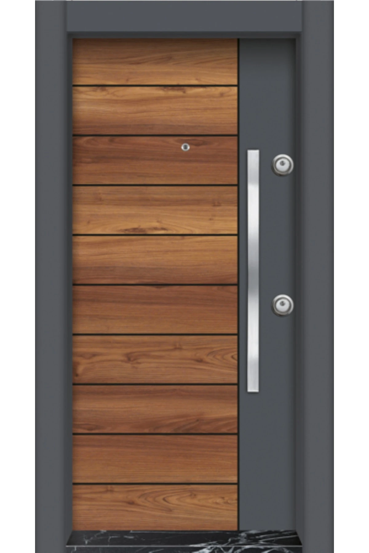 Daire Giriş Kapısı, Çelik Kapı, Mn-1105 D Sol