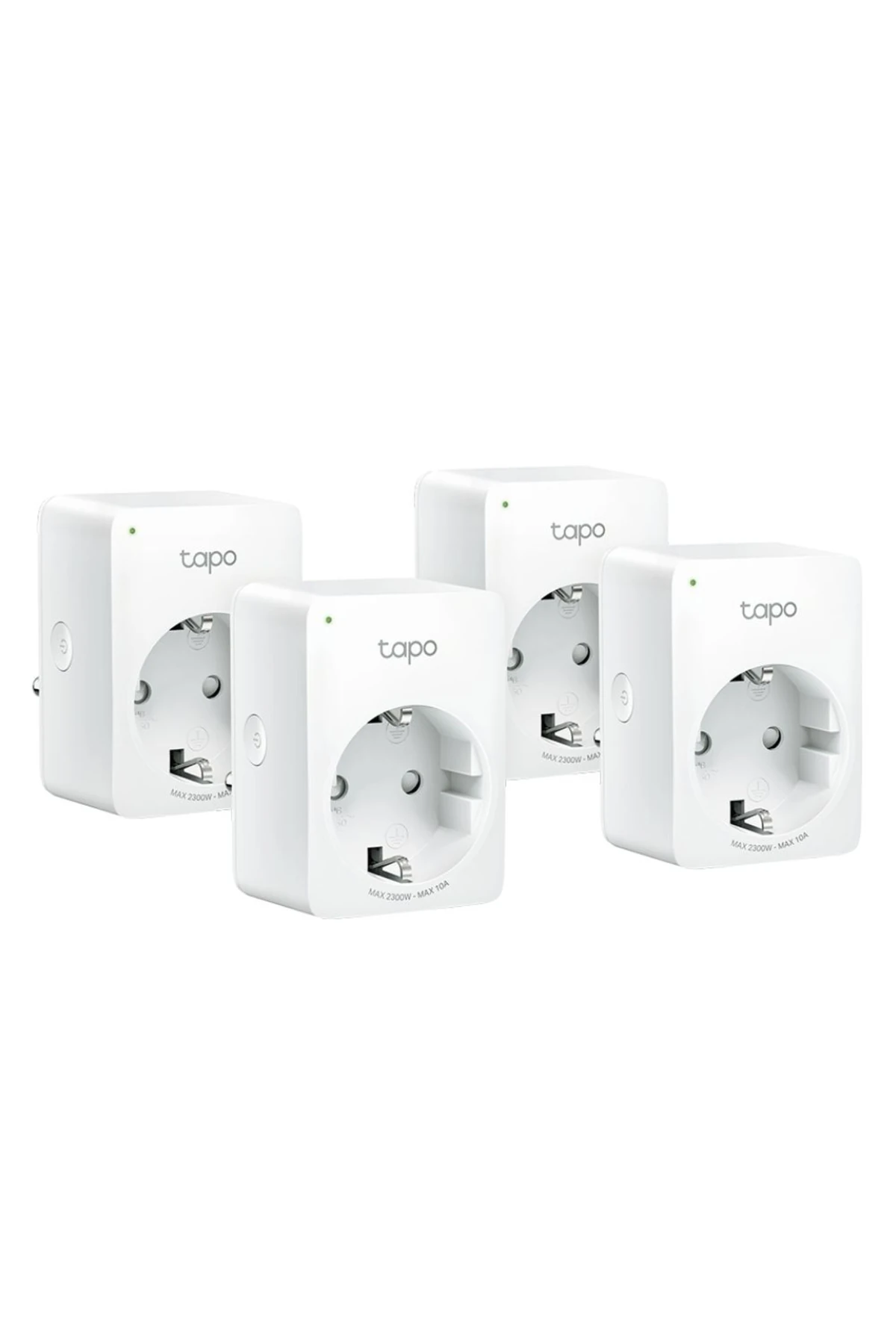 Tapo P100 Mini Akıllı Wi-fi Priz Beyaz Dörtlü