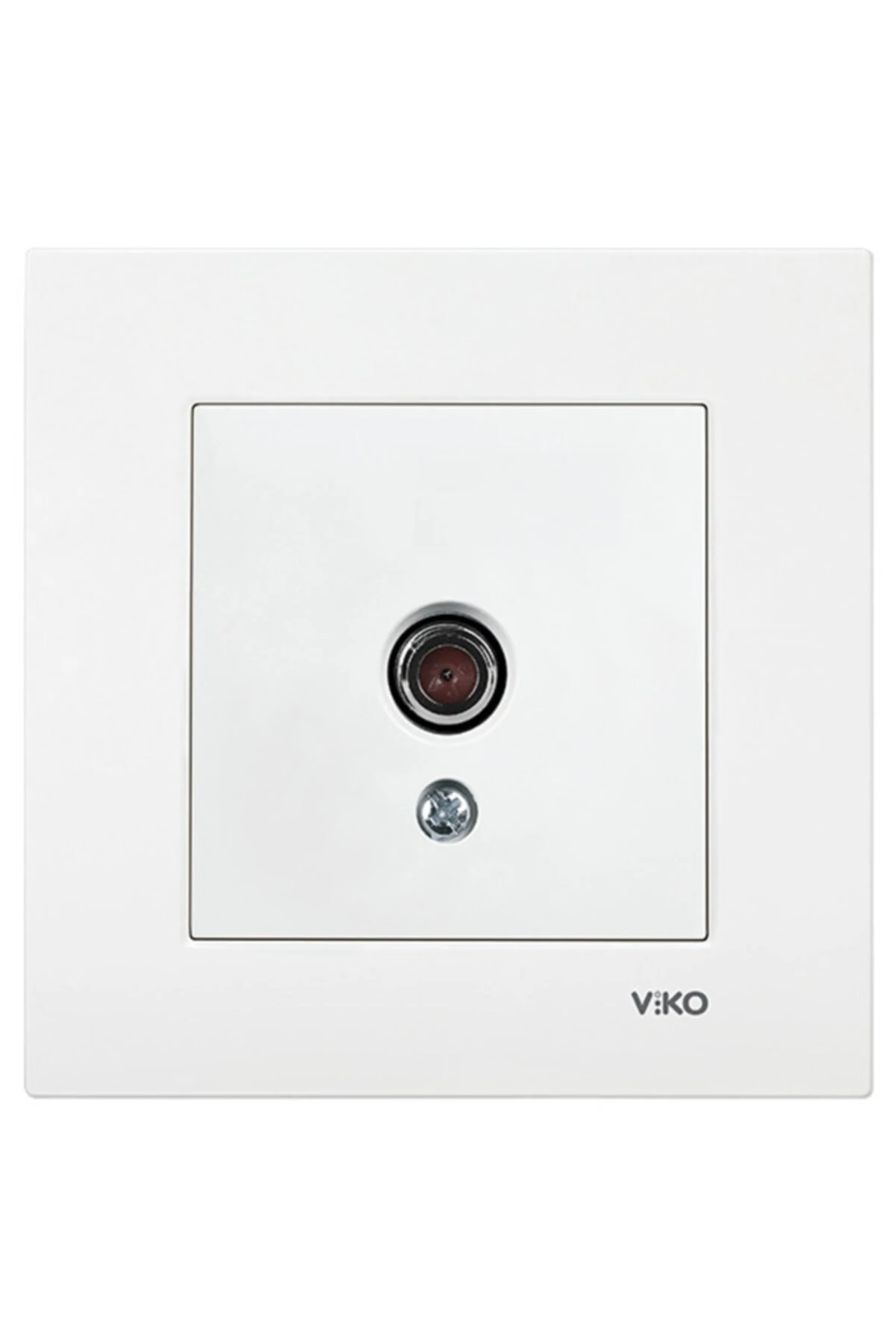 Karre Tv Prizi Geçişli (8-12db) Çerçeveli - Beyaz