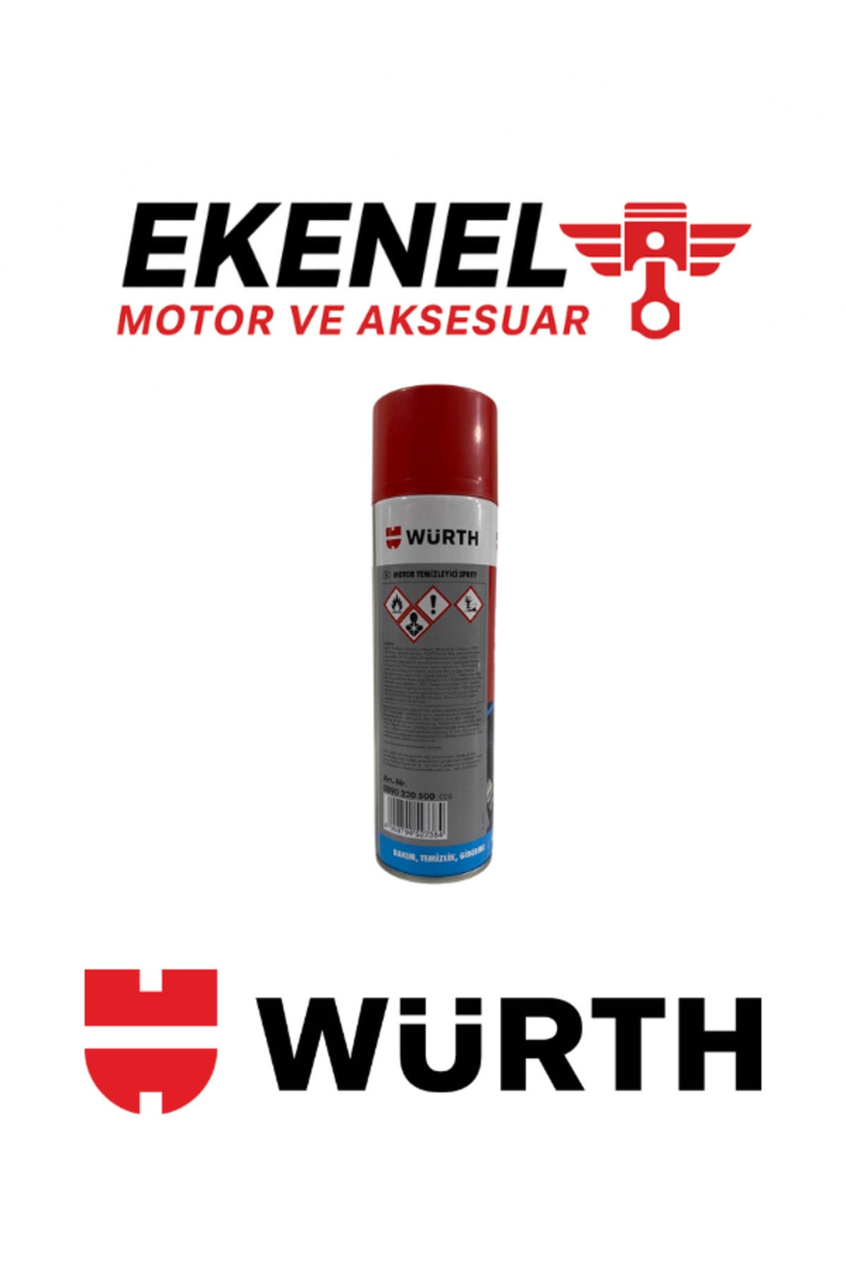 Motor Temizleyici Sprey | Yağ ve Kir Sökücü Motor Temizlik Ürünü