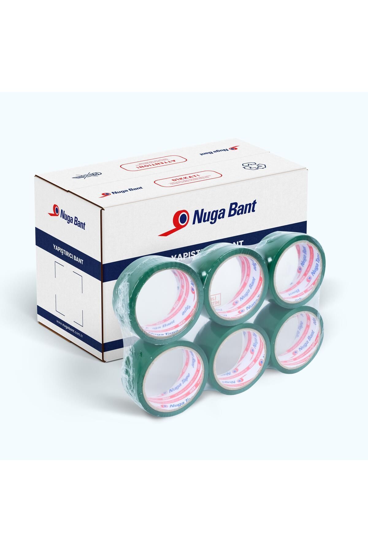 45 Mm X 40 Mt Yeşil Koli Bandı 96 Adet
