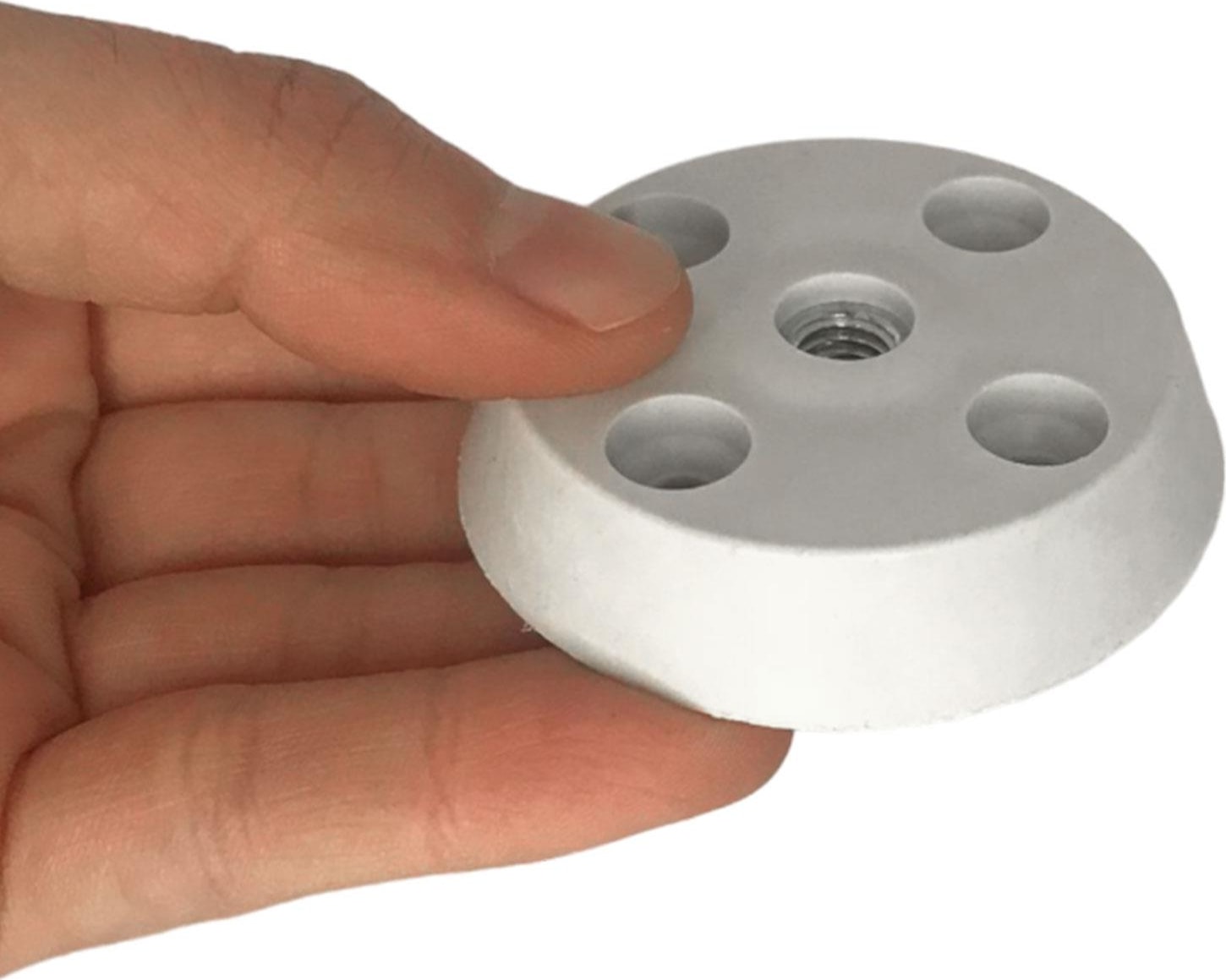 4 Adet Düz Ayak Tabanı Beyaz Mobilya Masa Sehpa Ayağı Bağlantı Aparatı Plastik