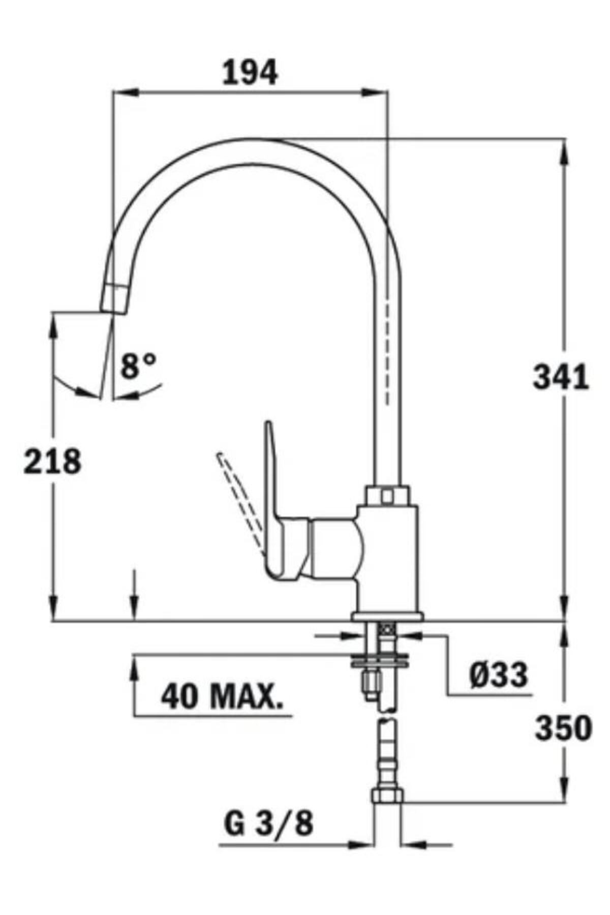 Sp 995 Krom Armatür