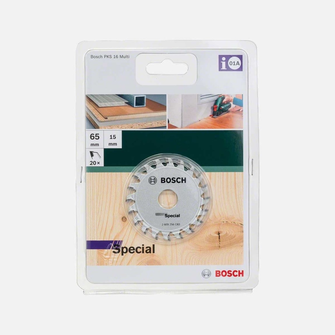 BOSCH Daire Testere Bıçağı PKS16, 65X15 mm 20DIŞ