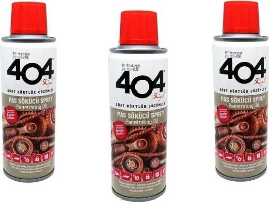 3 Adet -  Orıjınal Pas Sökücü -Pas Önleyici