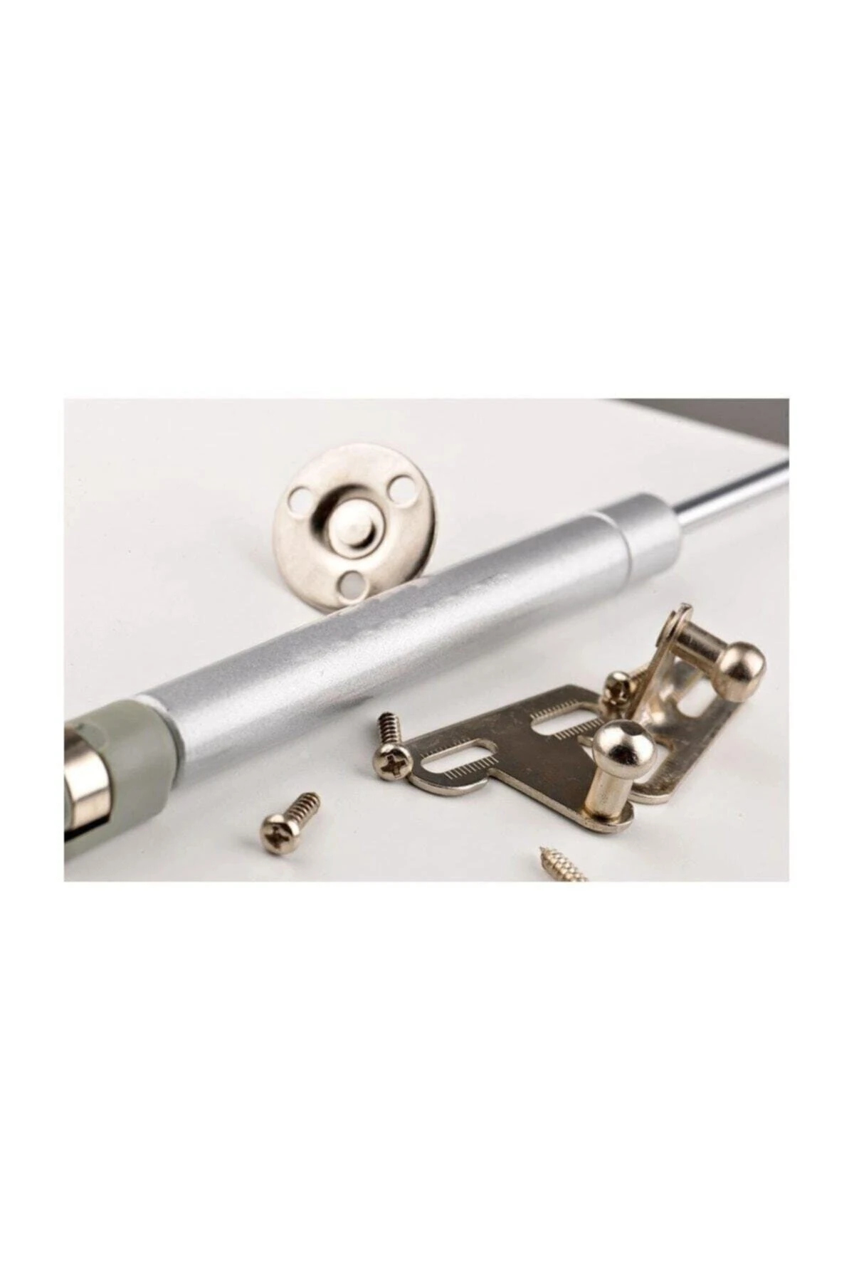 Dolap Kapak Pistonu Mutfak Dolabı Kapağı Gazlı Amortisörlü Piston 100n / 25cm 1 Adet