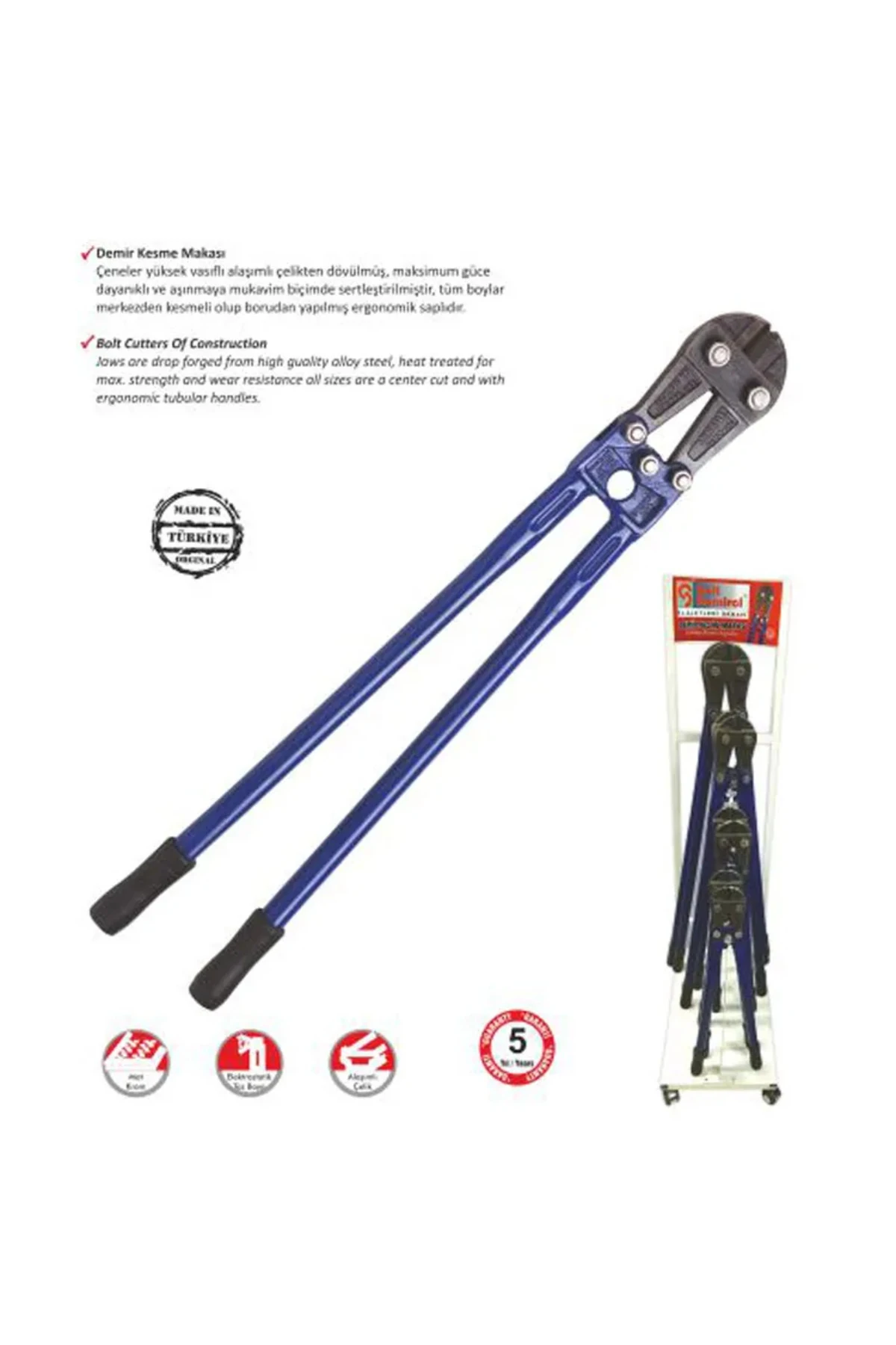 Sait Demirci Demir Kesme Makası - 16 mm