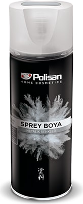 Sprey Boya Metalik Parlak Gümüş 803 400 ml