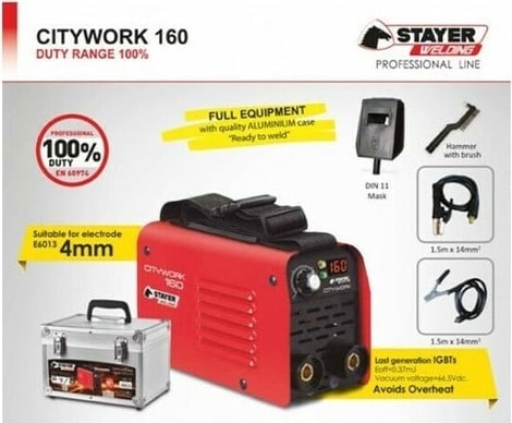 Stayer Citywork 160A Inverter Kaynak Makinesi
