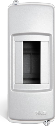 1-2li Sıva Üstü Sigorta Kutusu Mühürlü Klemensli (Beyaz)