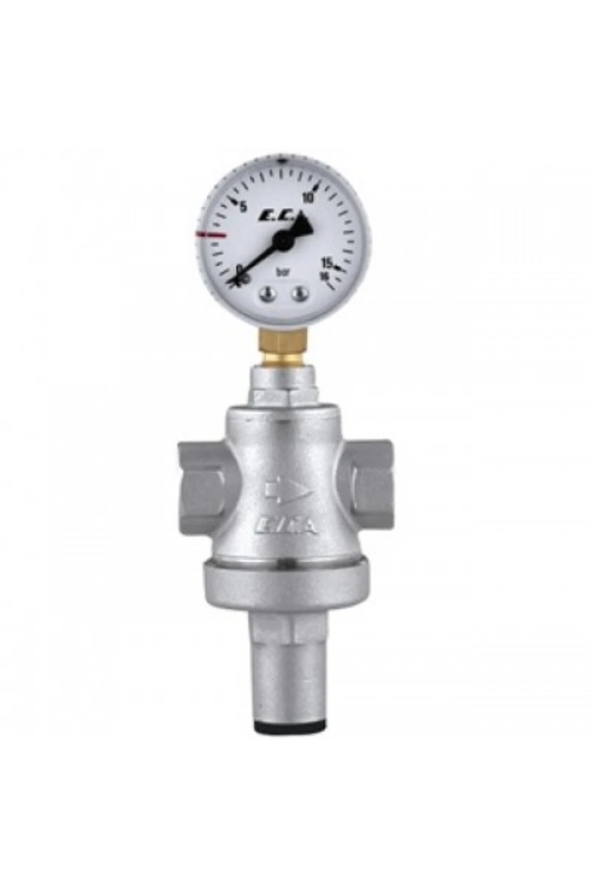 1/2 Manometreli Basınç Düşürücü Valf Pistonlu 602111005
