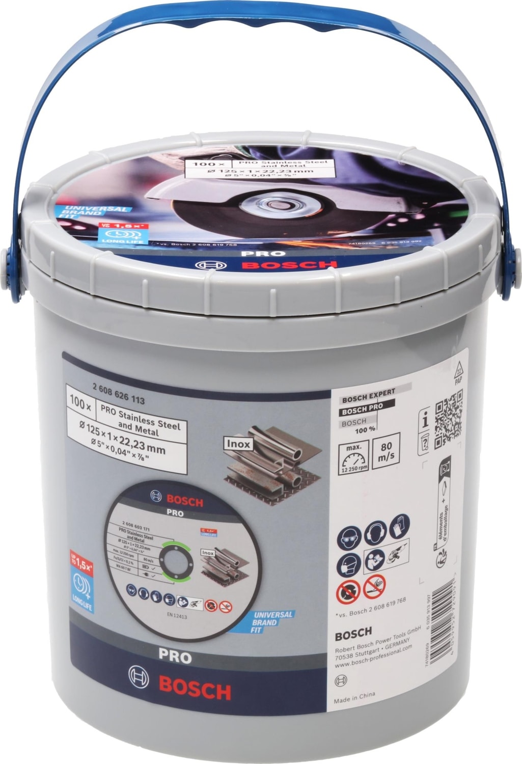 BOSCH Pro Stainlesssteel & Metal Kesme Disk 125MM, 100AD