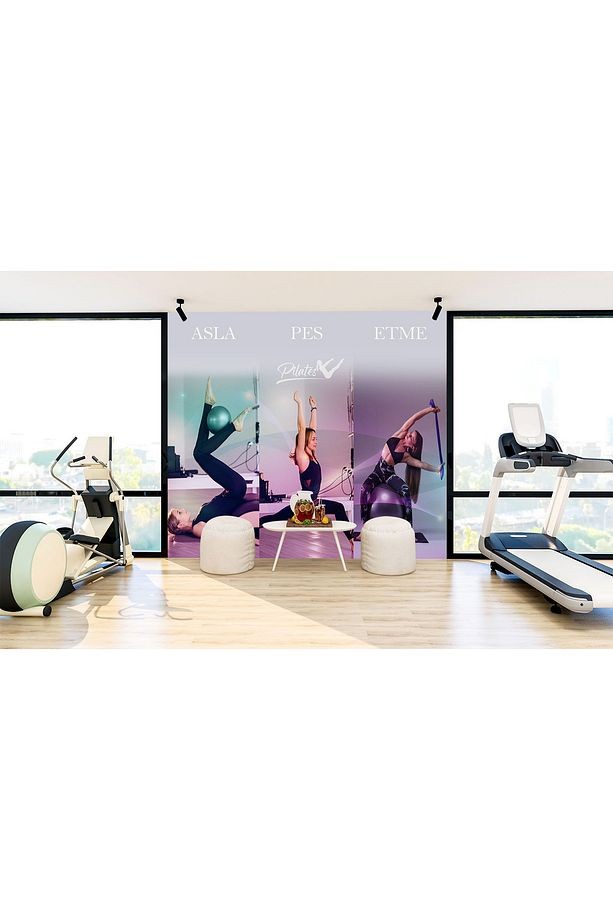 Pilates Salonu Duvar Kağıdı