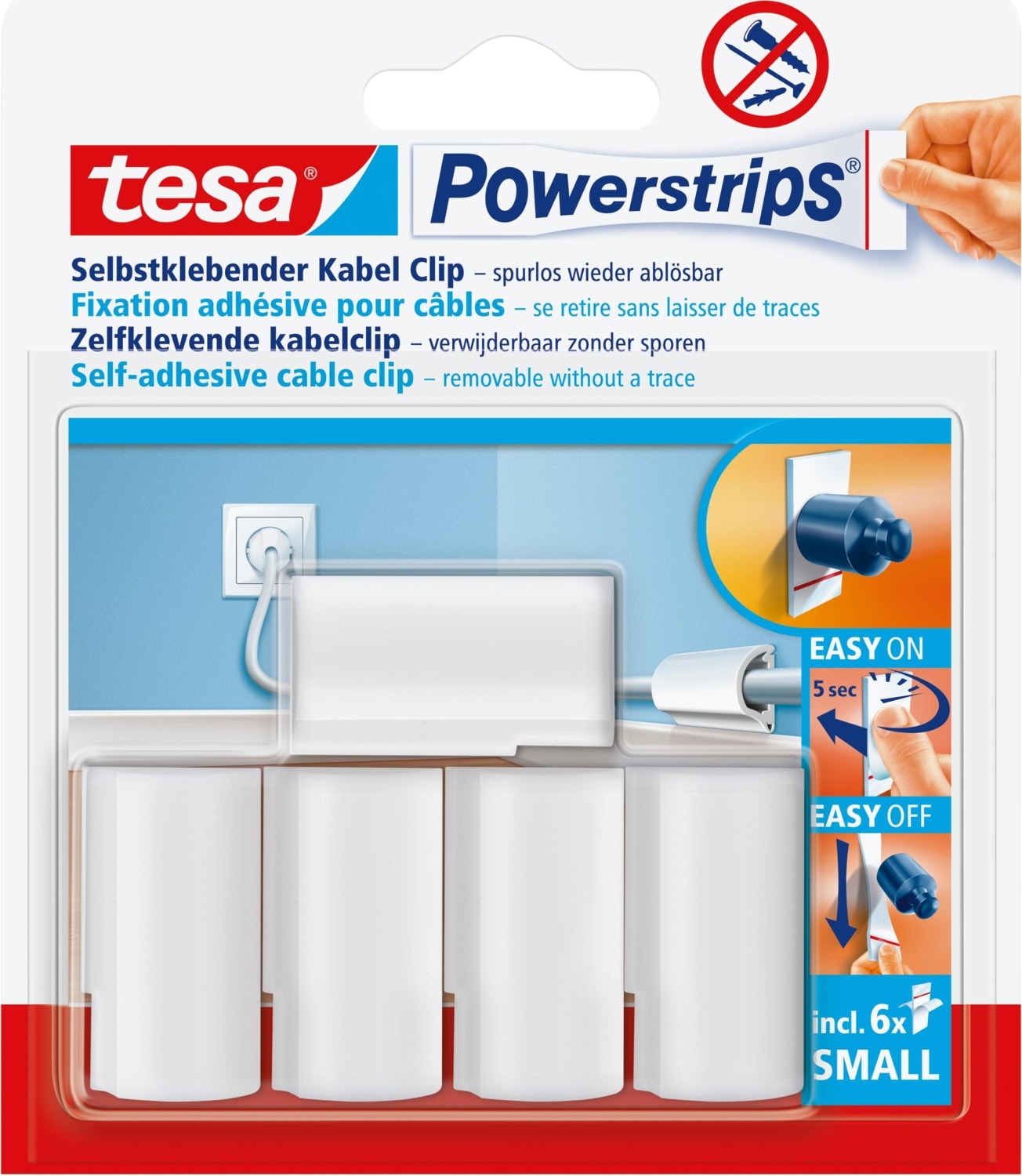 ® Powerstrips Kablo Klipsi