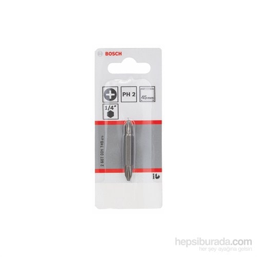 BOSCH - Çift Taraflı Uç - Ph2: Ph2: 45 Mm