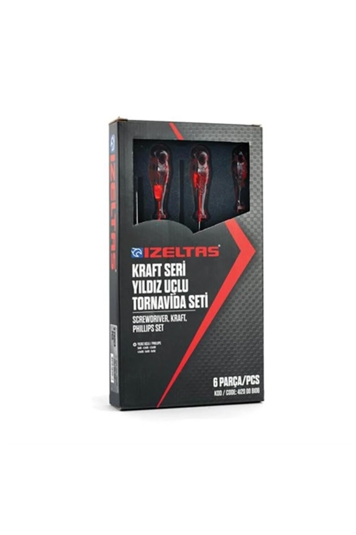 Kraft Yıldız Tornavida Seti 6 Prç. 4120008106