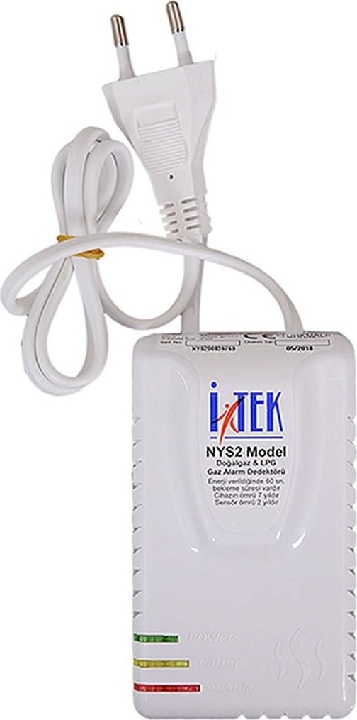 Doğalgaz Alarm Dedektörü Itek Nys-3