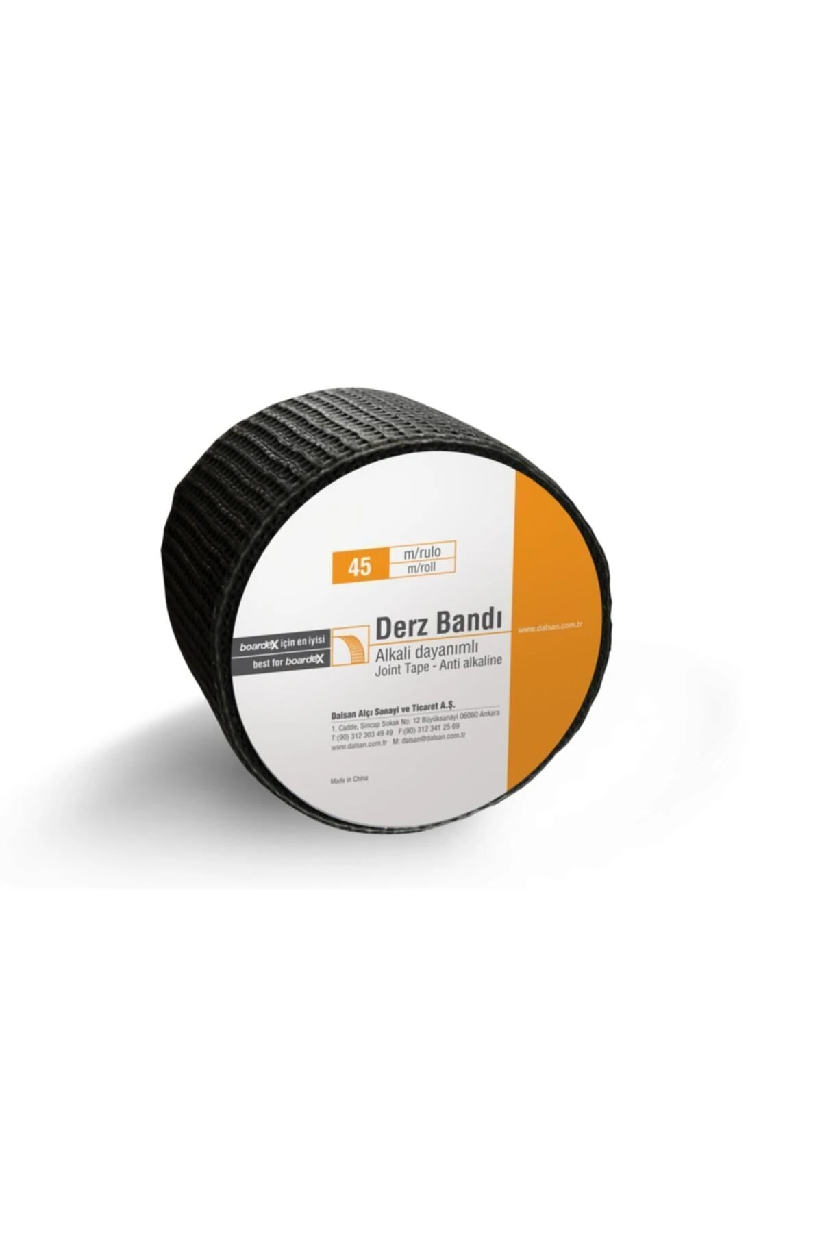 Derz Bandı Alkali Dayanımlı 75mm 45m Boardex