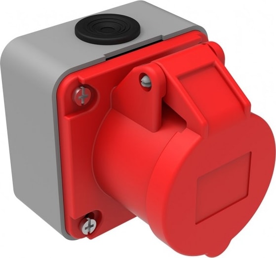IP44 Cee Norm 4/16A Duvar Priz 380V - 450V BC1-1504-2510