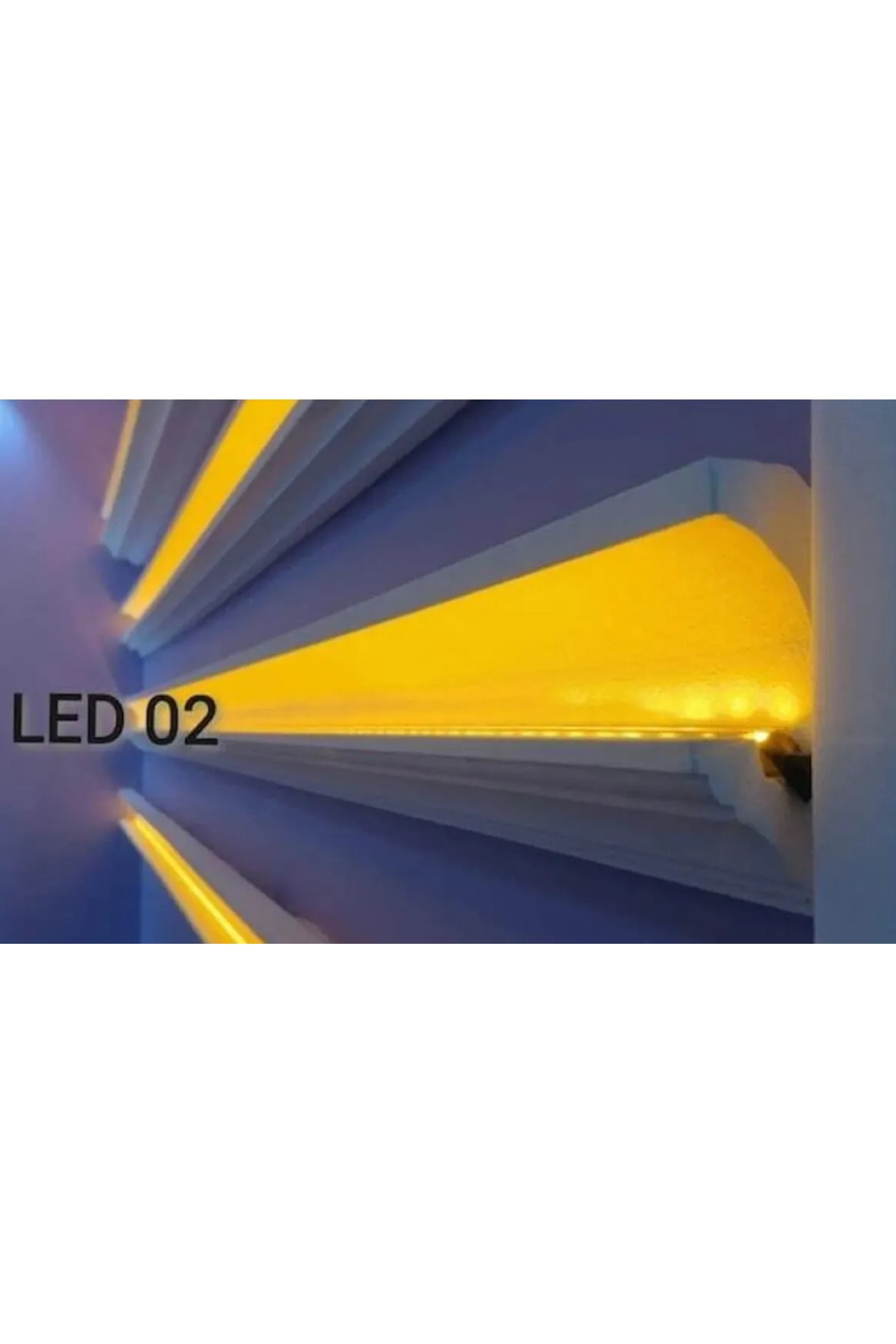 LED Stropiyer Kartonpiyer Işık Bandı (LED-49)  - 1 METRE