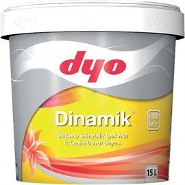 Dinamik Ipekmat Silikonlu Iç Cephe Boyası 15 Lt (20 Kg)