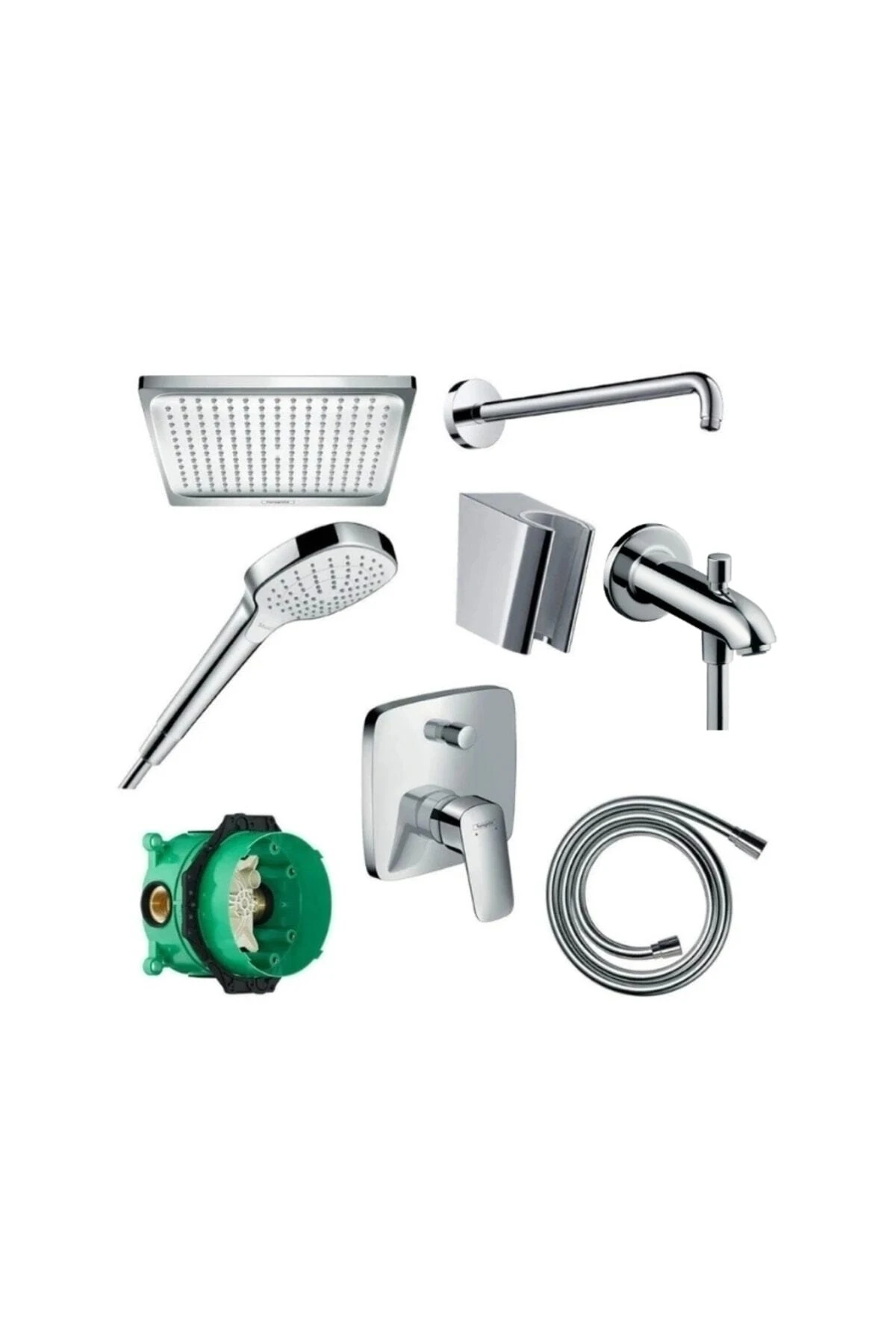 Logis Ankastre Duş seti Krom Gagalı