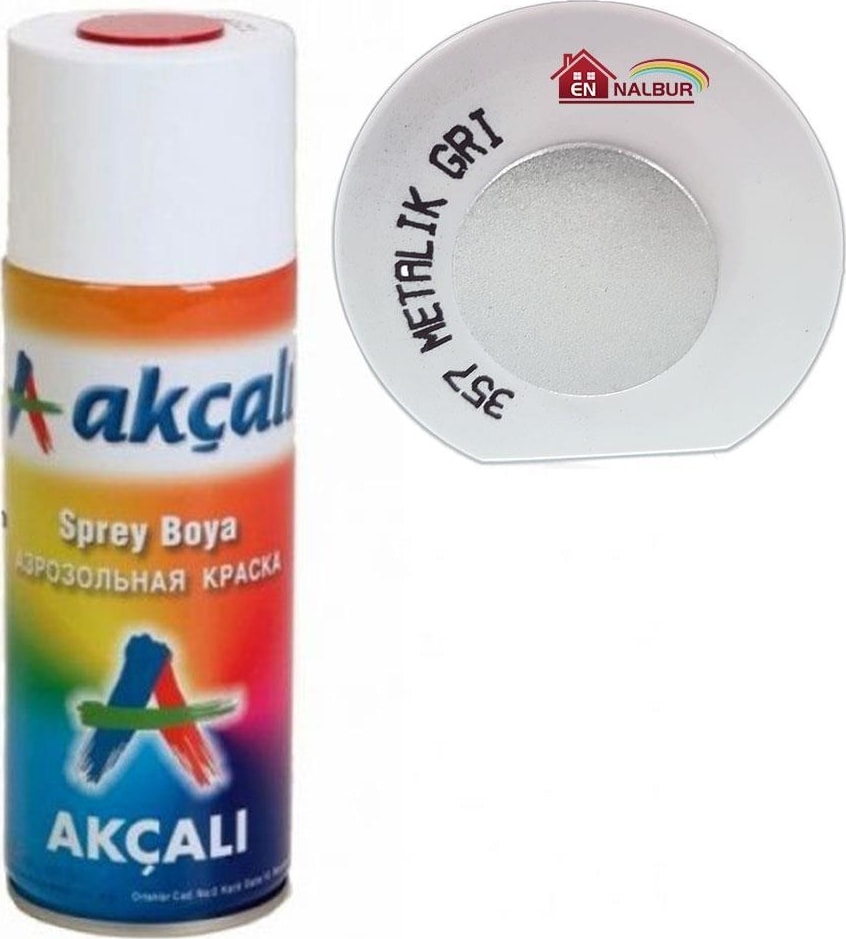 Sprey Boya 400 Ml 357 Metalik Gri