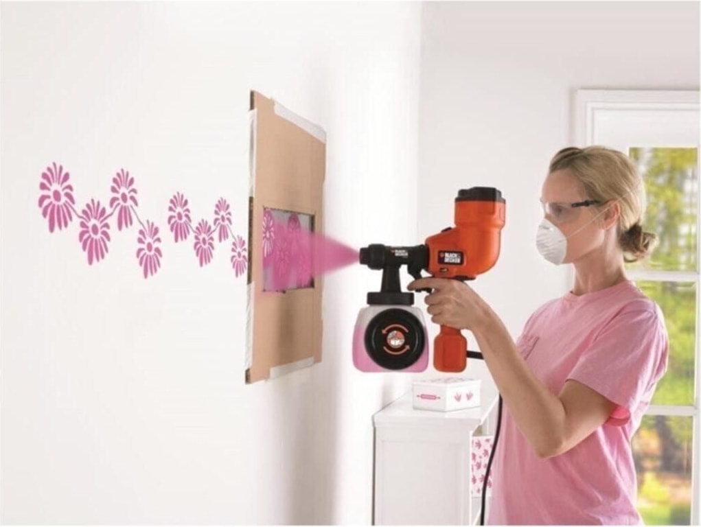 BLACK & DECKER HVLP200 400W Boya Tabancası