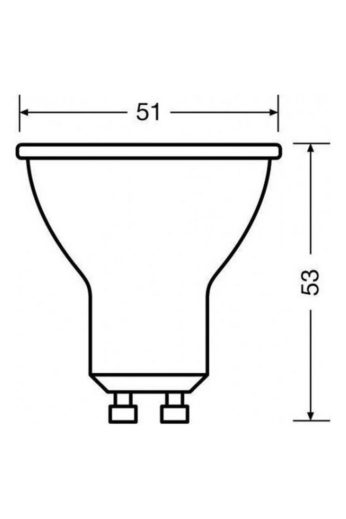 LED VALUE 6,9W =80W  4000 KELVİN GÜNIŞIĞI GU10 LED SPOT