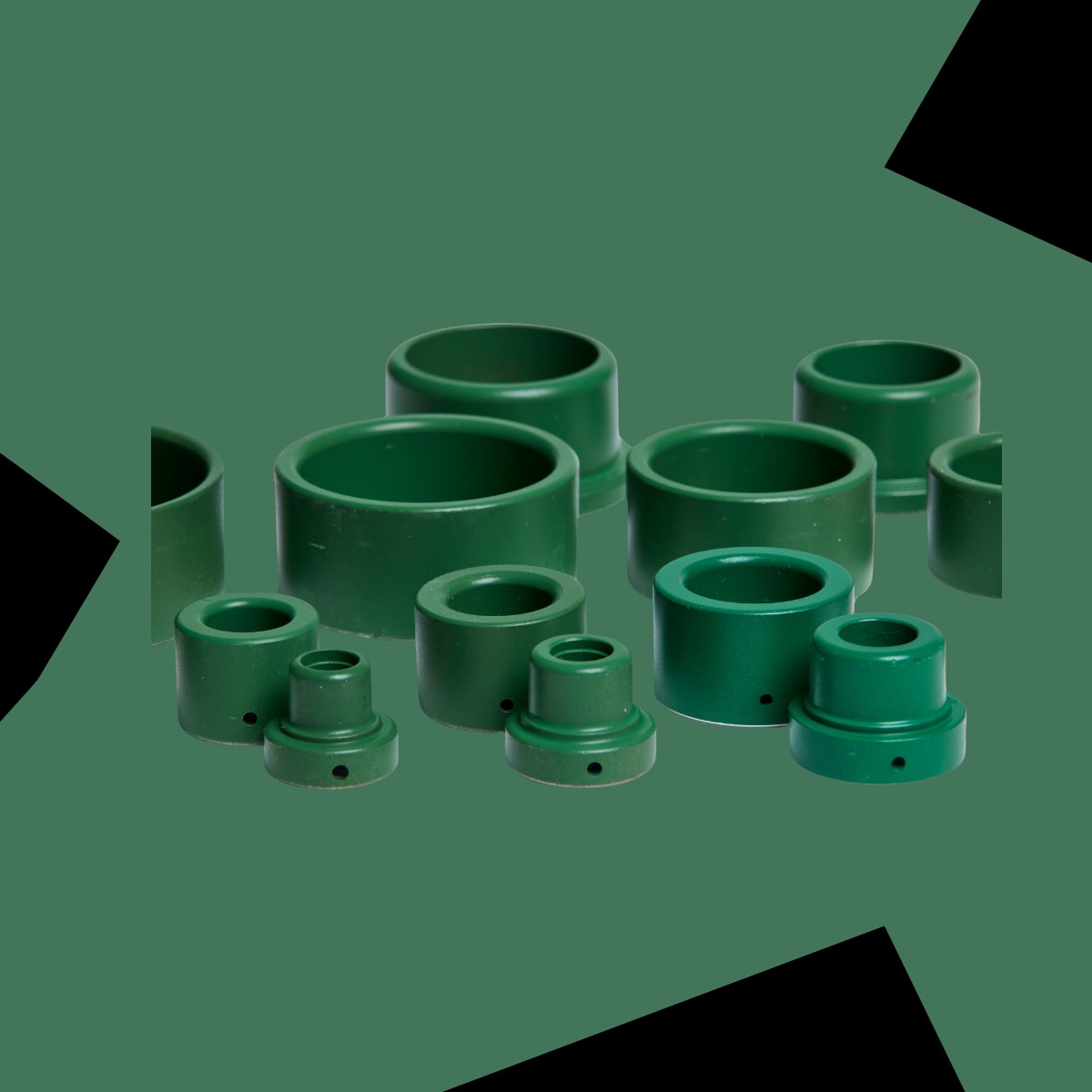 40 mm Nr-Kkp 3 Kat Alman Teflonlu Plastik Boru Kaynak Paftaları