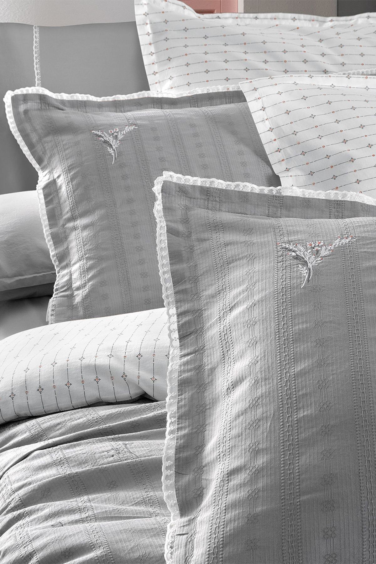Gracia Çift Kişilik %100 Pamuk Mood Comfort Nevresim Takımı