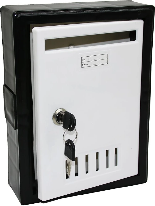 PLASTİK SİYAH POSTA KUTUSU (3791)