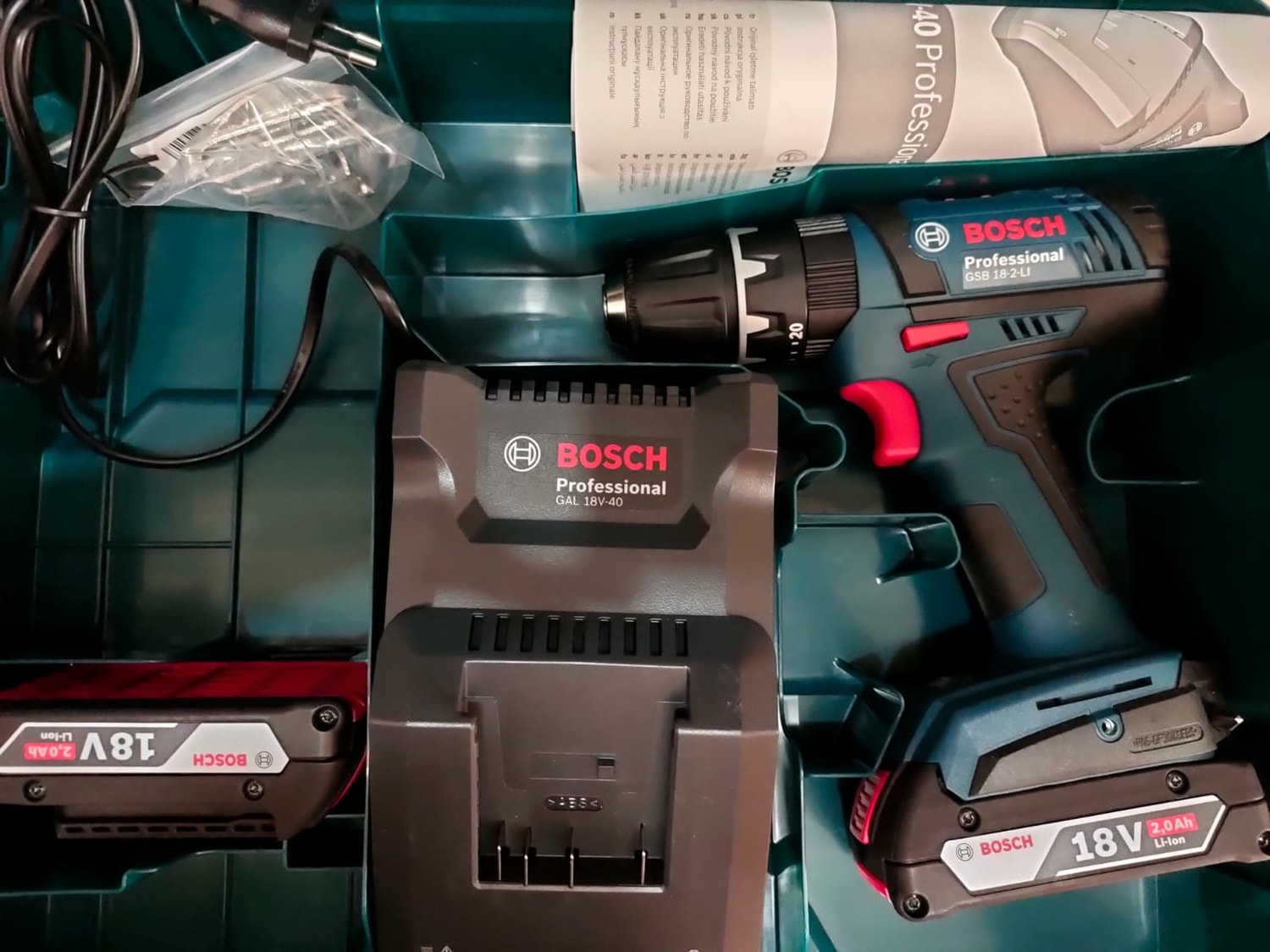 BOSCH Professional Gsb 18-2-Li Darbeli Matkap
