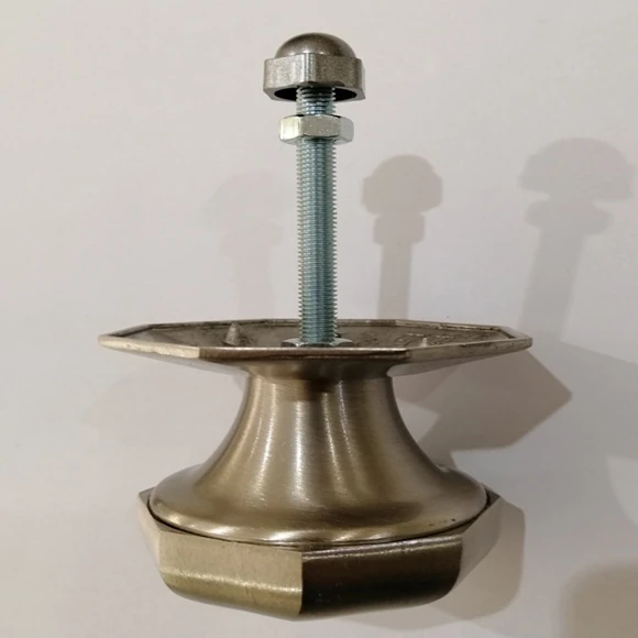 Kristal Saten Çelik Kapı Topuzu - Kapı Babası