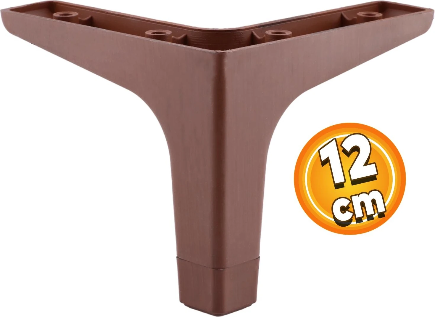 Sedef Lüks Mobilya Kanepe Sehpa Tv Ünitesi Koltuk Ayağı 12 cm Ceviz Baza Ayakları