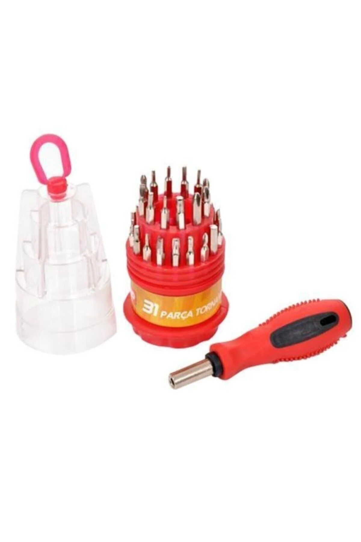 31 Parça Elektronikçi Tornavida Takımı Yıldız Düz Alyan Cep Telefonu Tamir Seti Profesyonel Saatçi