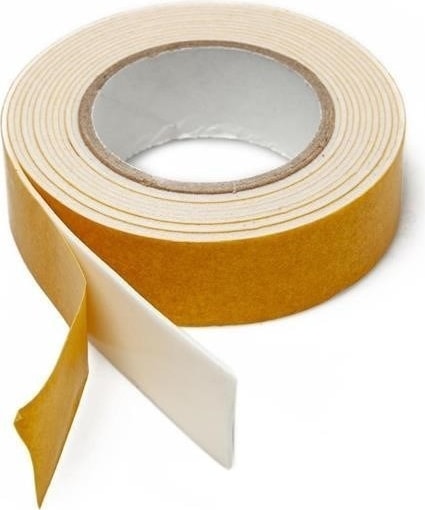 Çok Amaçlı Tüm Yüzeylerde Kullanıma Uygun Beyaz Çift Taraflı Köpük Sünger Montaj Bant