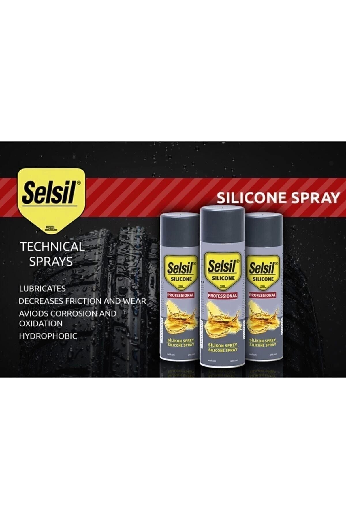 SELSİL Silikon Sprey Trim Ses Giderici 500 Ml