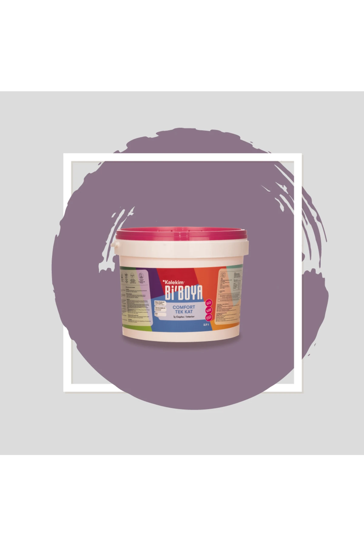 Tek Katta Örten Boya 2.5 Lt Ametist