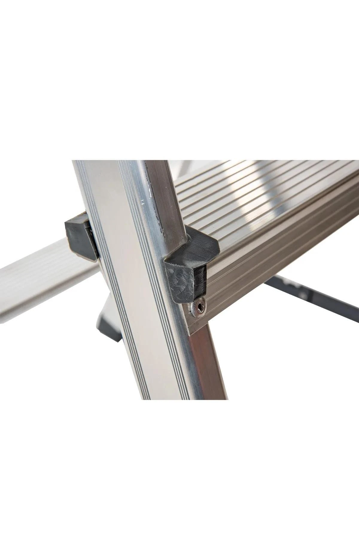 6+6 Alüminyum Çift Çıkışlı Merdiven Paslanmaz Alüminyum Merdiven