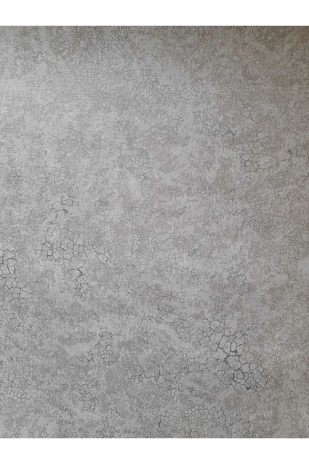 Kombin Desen Bej Taban Üzeri Gümüş Detaylı Modern Duvar Kağıdı(5M2)